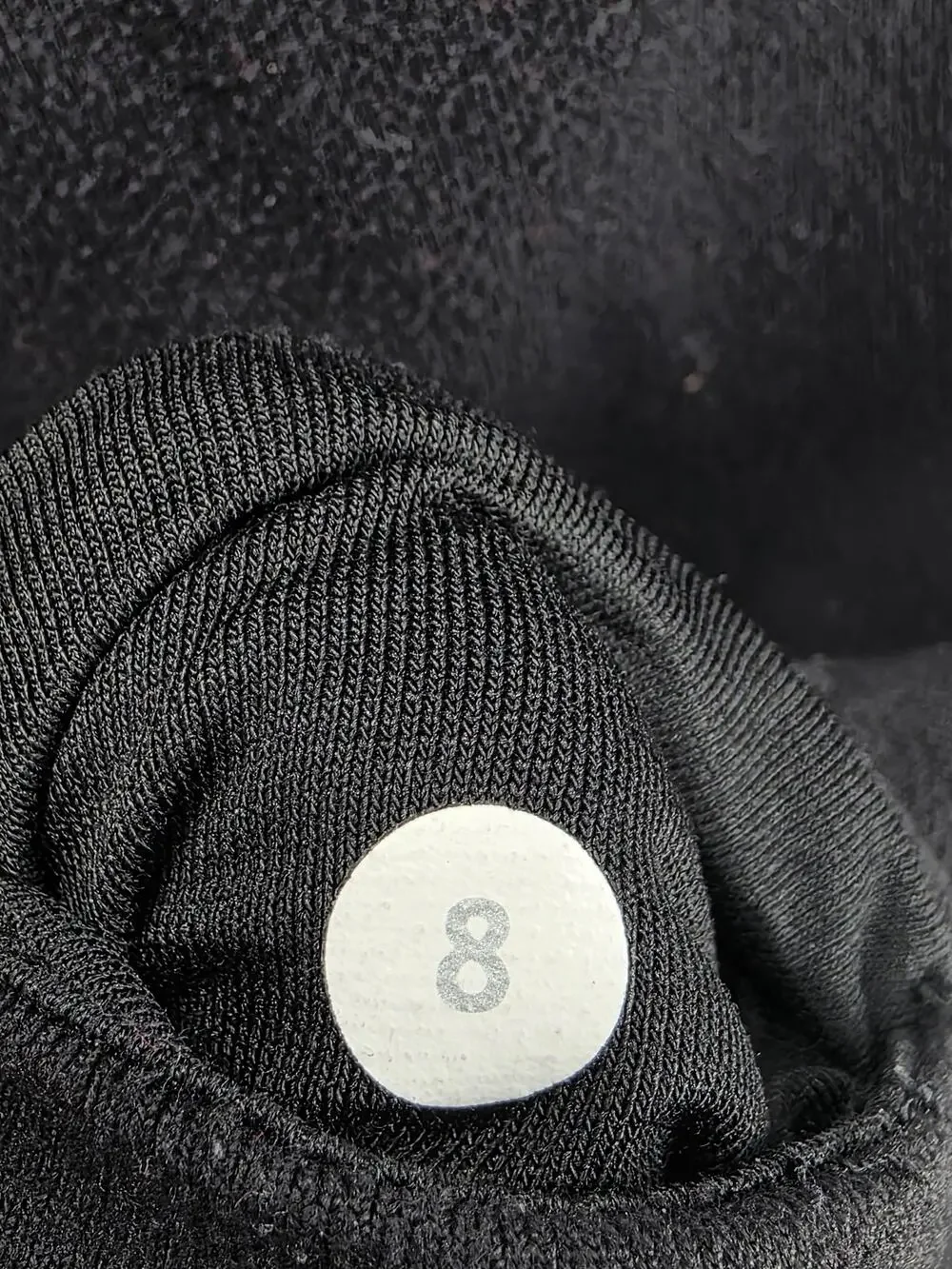 Lululemon Leggings Womens 8 Black Capri Yoga Fleece Elastic Waist 22 Inseam